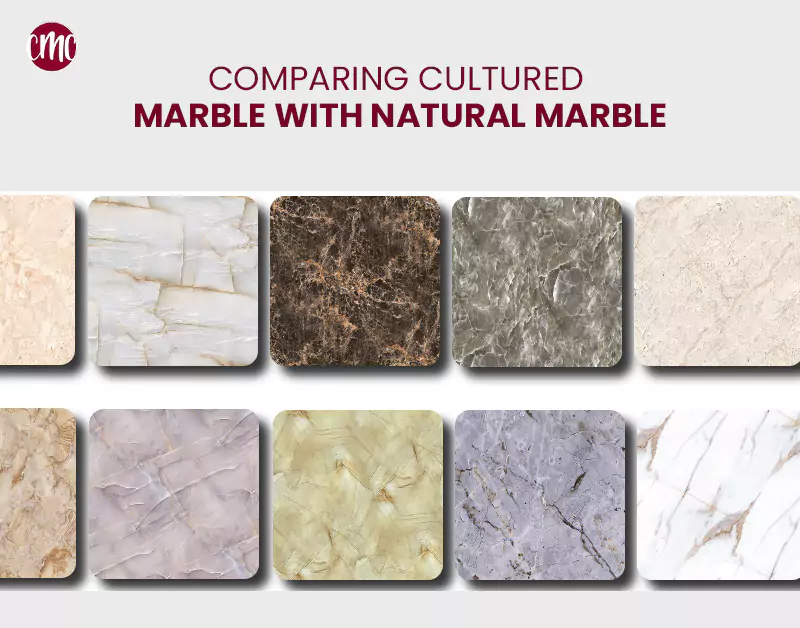Comparing Cultured Marble with Natural Marble