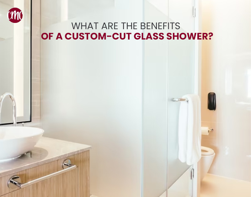 What are the benefits of a custom-cut glass shower img
