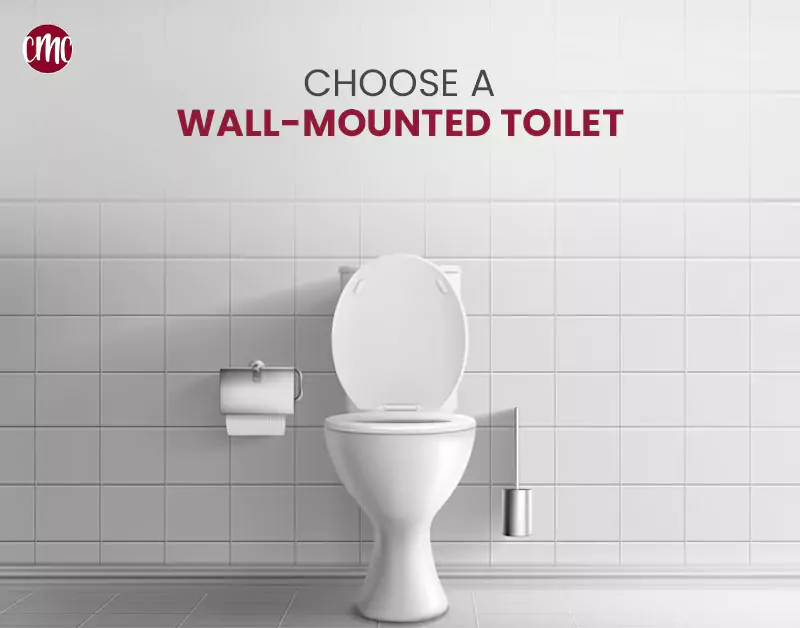 Choose a wall-mounted toilet img